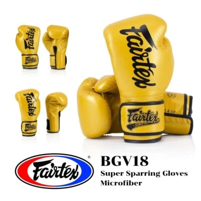 Fairtex Super Sparring Gloves - Microfiber BGV18 - Image 1 of 4