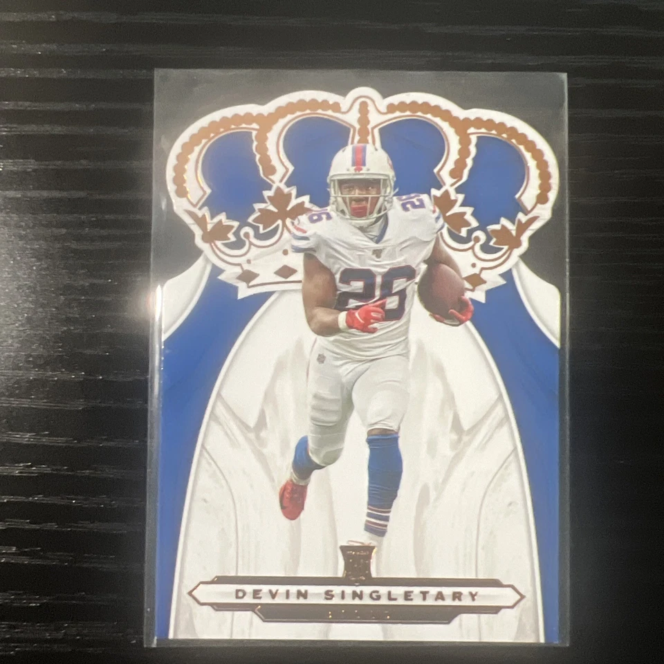 2019 Panini Chronicles Devin Singletary Crown Royale RC Rookie - Image 1 of 1