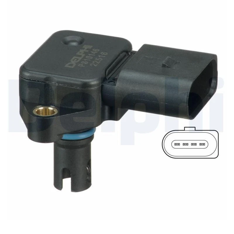 Delphi PS10146 Sensor Admisión para VW Bora Seat Arosa Skoda Fabia I Audi A2 - Imagen 1 de 1