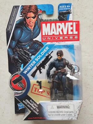 НОВАЯ ЭКШН-ФИГУРКА ЗИМНЕГО СОЛДАТА MARVEL UNIVERSE 3,75 ДЮЙМА СЕРИЯ 2 #022! g24 - Изображение 1 из 2