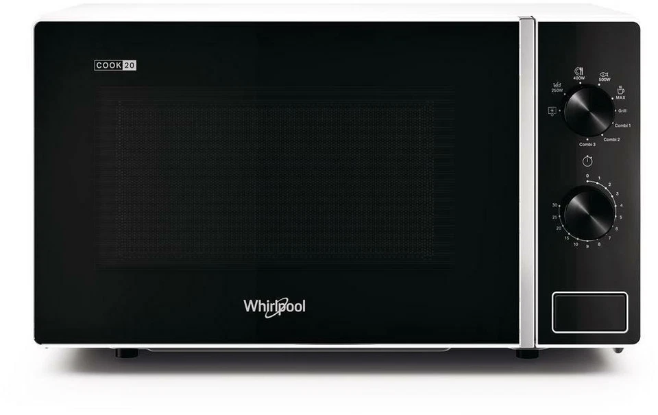 Whirlpool MWP103W Ofen Mikrowelle 700 Watt 20 Lt Mit Grill 1000 Watt Weiß - Bild 1 von 1