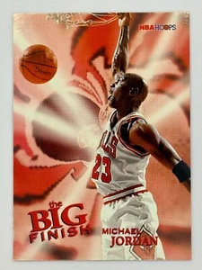 1996-97 Hoops The Big Finish #176 Michael Jordan Chicago Bulls - Bild 1 von 2