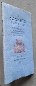 Les Sonnets Luxurieux de Mr Pierre ARETIN RAIMONDI Aux dépens d'un amateur 1947 - Bild 1 von 6