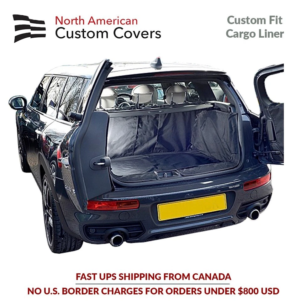 Mini Clubman Cargo Liner Trunk Mat Dog Guard Raised Floor 2021 2022 2023 BL312 - Image 1 of 4