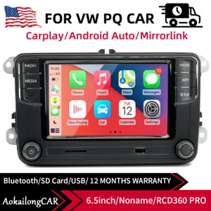NONAME Carplay Android Auto RCD360 PRO 187B Car Radio Stereo For VW Jetta Golf - Picture 1 of 9