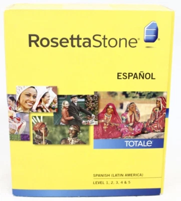 Rosetta Stone Spanish (Latin America) Level 1-5 Set - Image 1 of 4