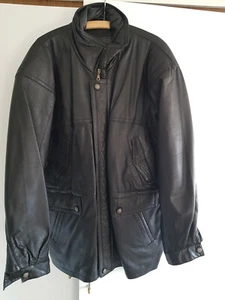 Nappalederjacke schwarz -Blouson- Gr. L - Bild 1 von 3