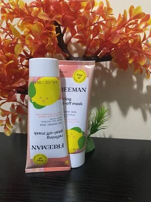 Freeman Lot of 2 Sweet Tea & Lemon Refining Peel- Off Mask for Radiant Skin-New! - Image 1 of 4