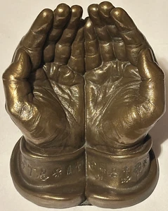 Vintage Cairn Studio "Behold the Christ" Bronze Hands David Merck, Tom Clark - Picture 1 of 10