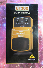 BEHRINGER UT300 Ultra TREMOLO Guitar FX Pedal *Like NEW w/BOX & Instructions*