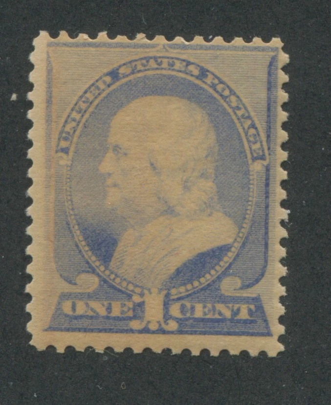 1887 US Stamp #212 1c Mint Never Hinged F/VF Faded Color Catalogue Value $290 - Image 1 of 1
