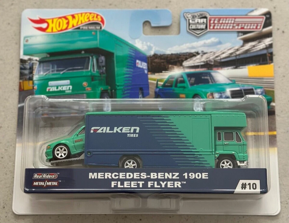 Hot Wheels Car Culture Team Mercedes-benz 190e Fleet Flyer