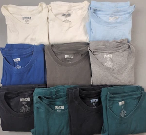 LOT of 10 Duluth Trading Long Tail T Shirt Mens Large Relaxed Work Short Sleeve - Picture 1 of 21