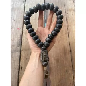 Bracciale Rosario Phra Somdej Toh Jindamani Thai Buddha Amuleto. - Foto 1 di 5