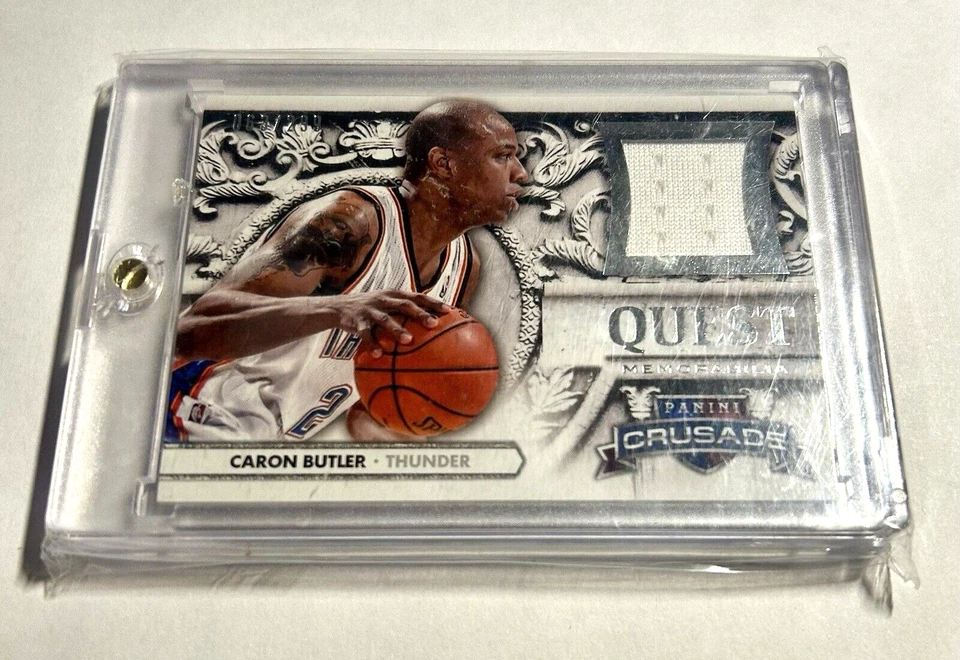 Tarjeta de recuerdos 2013-14 Panini Caron Butler Thunder OKC Crusade Quest (X8) Foto 1 de 4