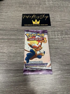 Pokémon Diamond And Pearl Stormfront 密封复古包装 Infernape 艺术品 全新 — 第 1/3 张图片