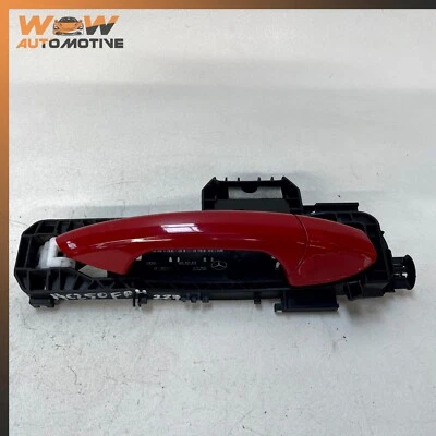 08-14 MERCEDES-BENZ C250 C350 MANIJA PUERTA EXTERIOR DELANTERA DERECHA ROJA OEM Foto 1 de 4