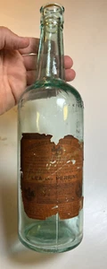 Antike Lea & Perrins Worcestershire Sauce Gewürz Flasche beschriftet aufgetragen Top - Bild 1 von 22
