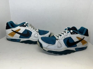 New Rare Vintage Nike Air Trainer Classic Low Miami Dolphins Size 11.5 US Mens - Picture 1 of 9