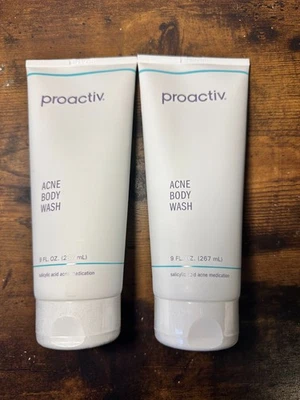 2 x Proactiv Acne Body Wash, 9 oz, Salicylic Acid Acne Medication, Exp 1/26, New - Image 1 of 3