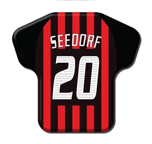 Calamita Simile a T-Shirt Calcio Stagione 2002/2003 Milan 20 Clarence Seedorf - Picture 1 of 9