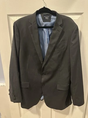 Blazer Abrigo Deportivo Original Penguin Gris Carbón 46L Mezcla Lana Foto 1 de 3