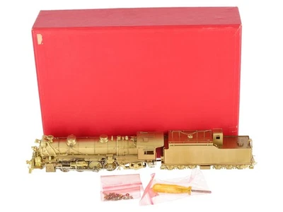 Key Imports HO BRASS T&P 2-8-2 Mikado Steam Loco & Tender #800 EX/Box - Image 1 of 4