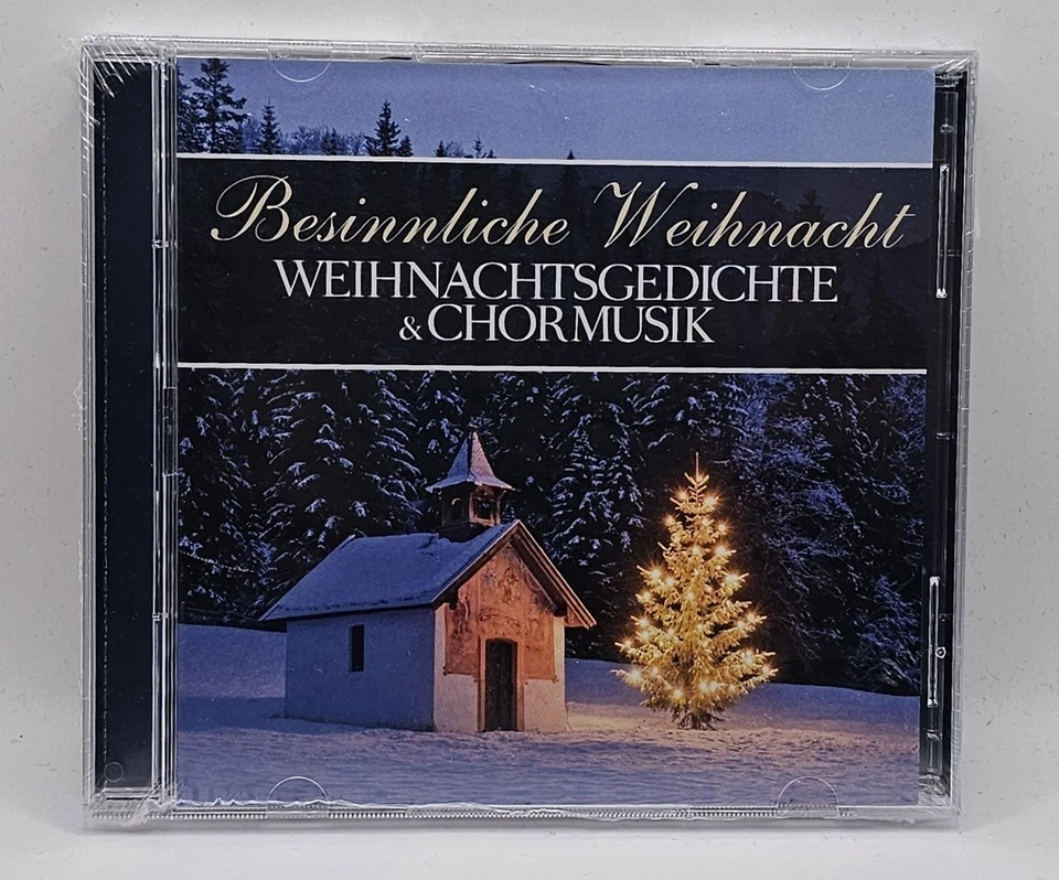 Besinnliche Weihnacht: Weihnachtsgedichte & Chormusik (2 CDs | NEU & OVP) - Bild 1 von 1