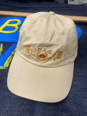 Gorra Ralph Lauren Oro Bordado Marca Beige Algodón Sombrero Foto 1 de 4