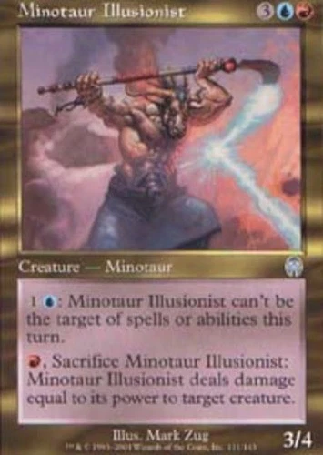 Minotaur Illusionist - Apocalypse #111/143 MTG Magic The Gathering - Image 1 of 1