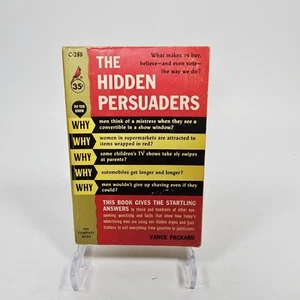 The Hidden Persuaders Book By Vance Packard 1963 22nd Printing Paperback - Picture 1 of 7