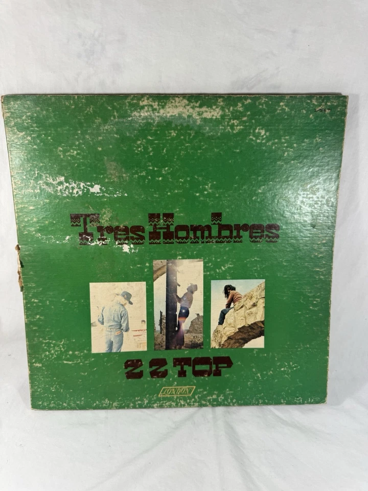 ZZ Top Tres Hombres Texas Blues Rock US 1973 London XPS 631 First Press Vintage - Image 1 of 4