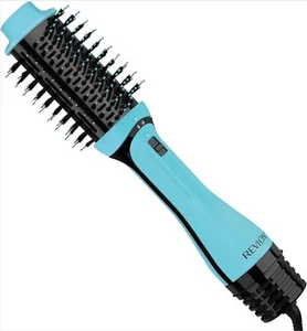 Revlon One-Step Hair Dryer and Volumizer Hot Air Brush In Mint Blue - Picture 1 of 10