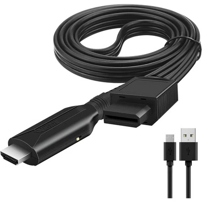 Cable Adaptador Convertidor Wii a HDMI 1080p / 720p Salida HD + Alimentación USB para Ninte Foto 1 de 4