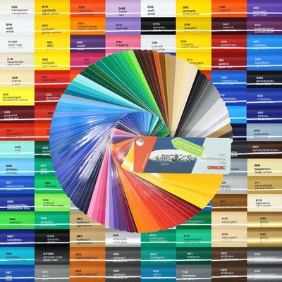 1m Oracal high perform cast 751c plotter film car film film vinyl car - Image 1 of 4