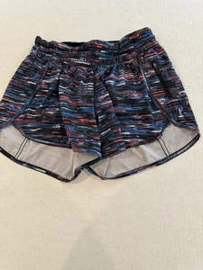 LULULEMON TRACKER CORTO HINSHU ALPINE TAGLIA 4 - Foto 1 di 3