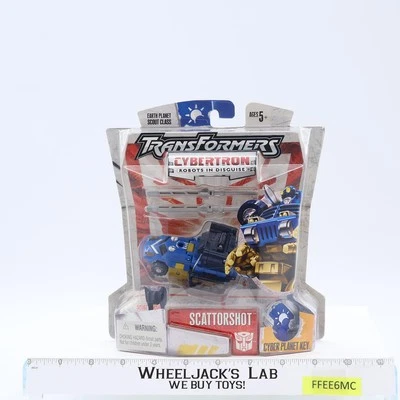 Figura de acción Hasbro Scattorshot Transformers Cybertron 2004 NUEVA SELLADA Foto 1 de 4