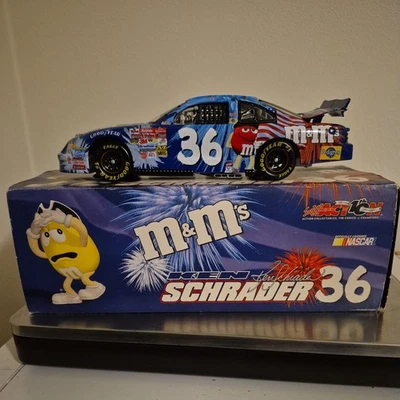 Ken Schrader NIB Action #36 NASCAR 1:24 Stock Car 2002 Grand Prix 1/6,936 M&M's - Image 1 of 4