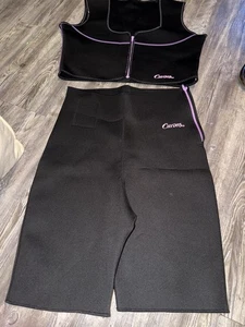 Damen Curves Trimmshorts SET Neopren Body Shape Training Größe XL - Bild 1 von 4