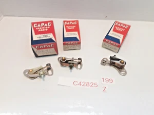 3~ NOS Sets CAPAC /FORD Ignition Points - FD2-411MV, USA Made, 1958-66 V8's - Picture 1 of 7