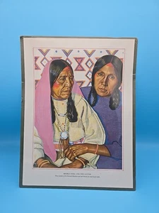 Double Steel And Two Cutter Winold Reiss 1939 Print - See Photos - Picture 1 of 6