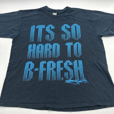 Bobby Fresh T-Shirt Men X-Large Graphic Print Logo Black ..#22948 - Image 1 of 4