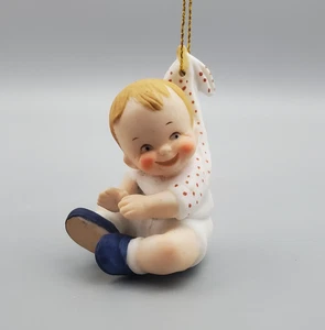 Children of C H Twelvetrees Babies Out To Dry  Christmas Ornament H 1713 PEE WEE - Picture 1 of 8
