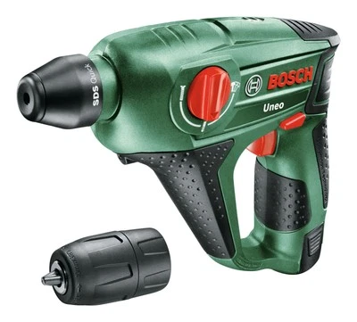 Bosch Akku-Bohrhammer Uneo mit 1x Akku 2 Ah - im Koffer - 060398400D - Bild 1 von 4