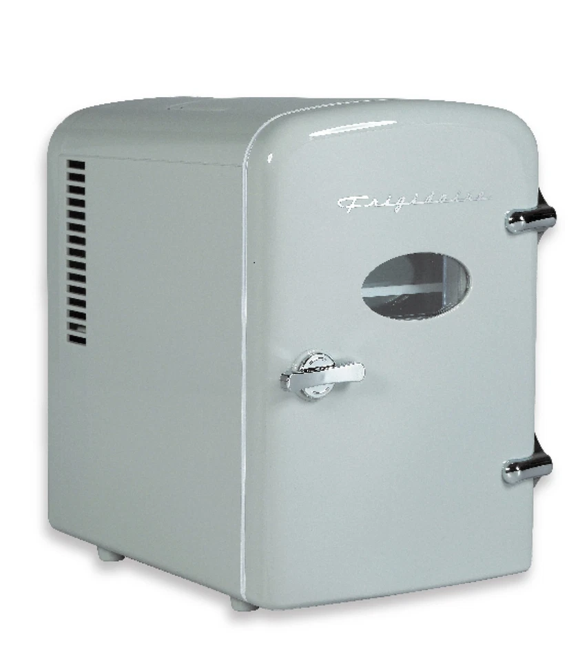 Frigidaire 6 Can/4 Liter Mini Personal Fridge Cooler Moonbeam