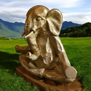 Meditating Buddha Elephant - Picture 1 of 24