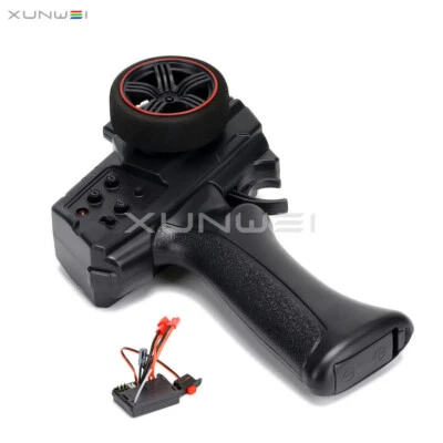 3CH 2.4GHz Transmitter Remote Control with 2 in 1 Receiver ESC for RC Car Turck - Image 1 of 4