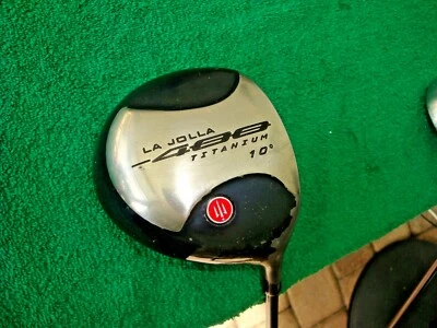 LaJolla 400cc 10°Titanium Golf Driver with Penley 89G Extra Stiff X-stiff - Image 1 of 4