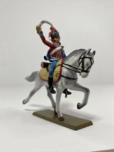 Metal Die Cast French Horse Grenadier Guard Napoleonic Cavalry by Starlux France - Picture 1 of 9