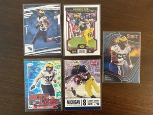 Michigan Wolverines College Football Karten Lot mit Aidan Hutchinson Rookie RC - Bild 1 von 6